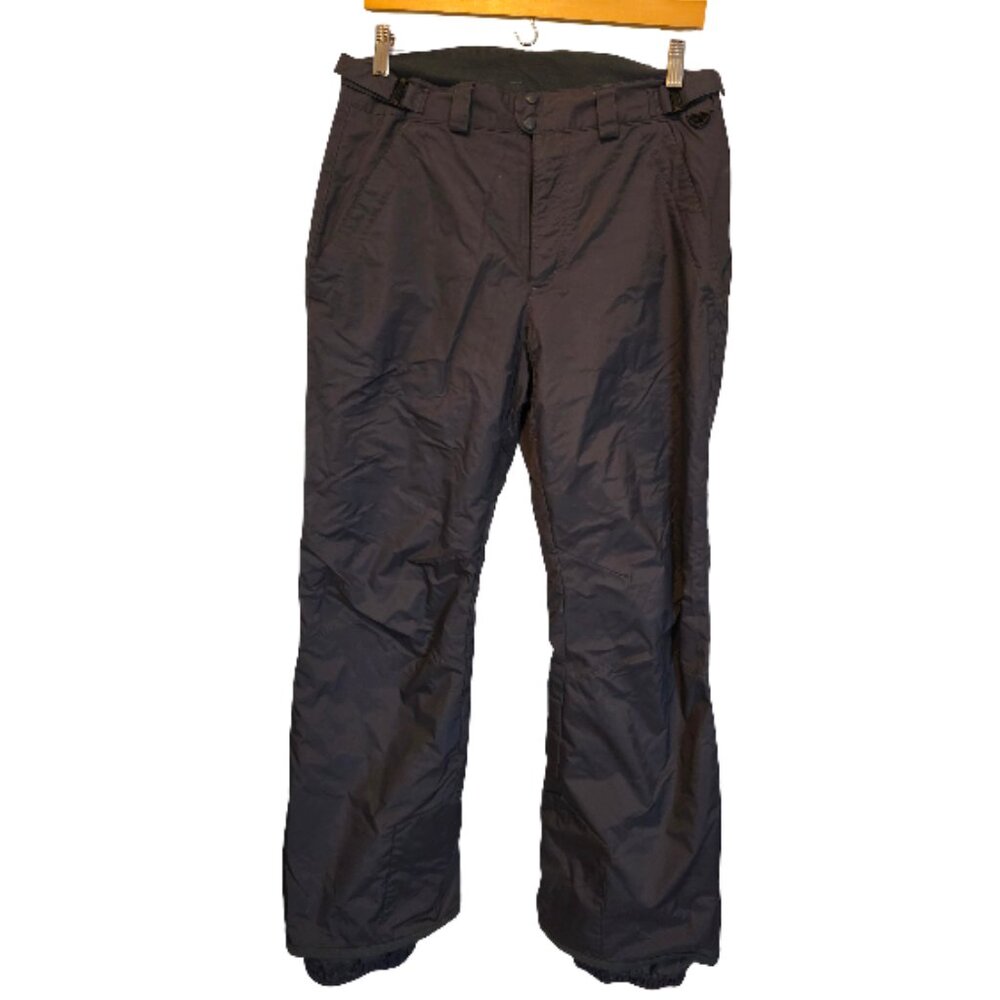 Columbia Gray Nylon Ski/Snow/Snowboard Pants Size M